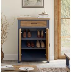 Splash of Blue - Shoe Storage Cupboard With Drawer